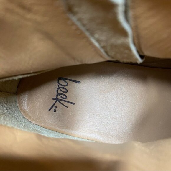 Beek Quail Light Brown Tan Bootie 8 1/2 - Picture 12 of 14